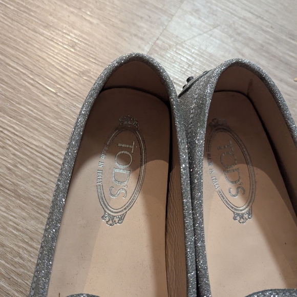 Tod's Gray Moccasin-Style Shoes with Suede Finish - Picture 5 of 12